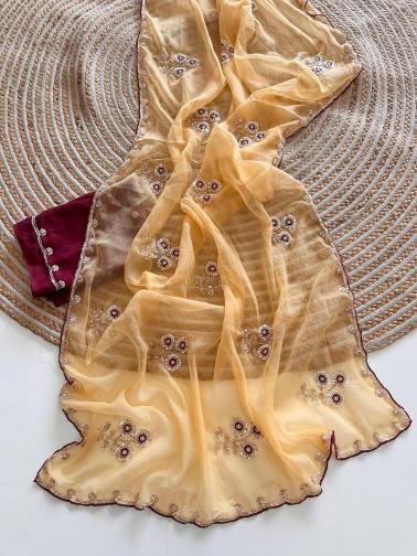 Vastragan ishita saree womens fashion wholesale